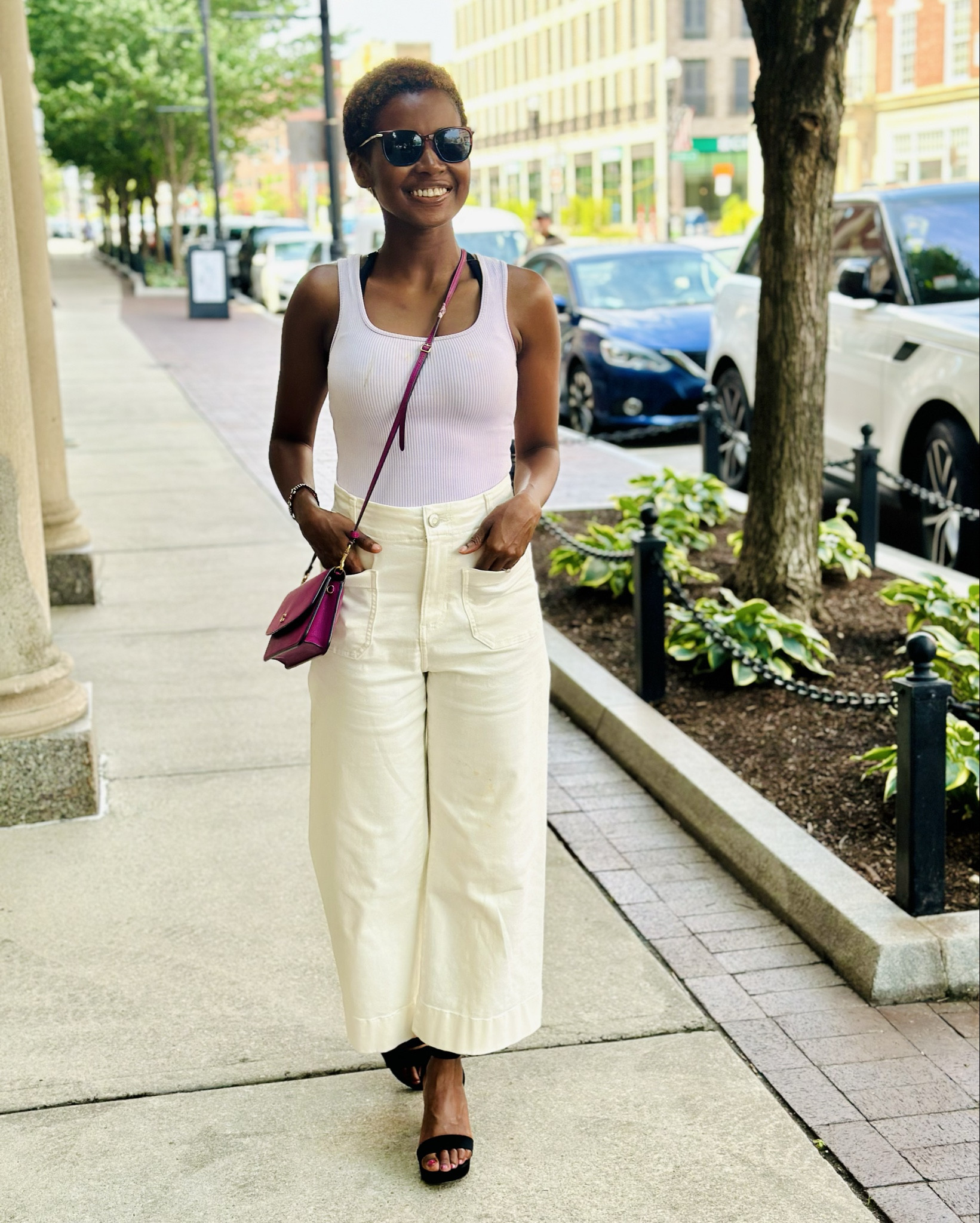 My goal is to always find comfortable outfits and most especially with breastfeeding and the busyness that comes with having littles kids. 

For the summer tank tops, body suits and comfortable pants/shorts are usually my go to. With the kids I am always either running, bending as I pick up things or pick up the kids, carrying someone or something - I mean the list goes on and on. Meaning what I wear plays a huge role - I love being something that I will not have to think about but still look good and feel good in it. Most importantly keeping it simple! 

I love this pair of pants I got from kohls and body suit from target! 

#LTKFamily #LTKSummerSales #LTKSeasonal