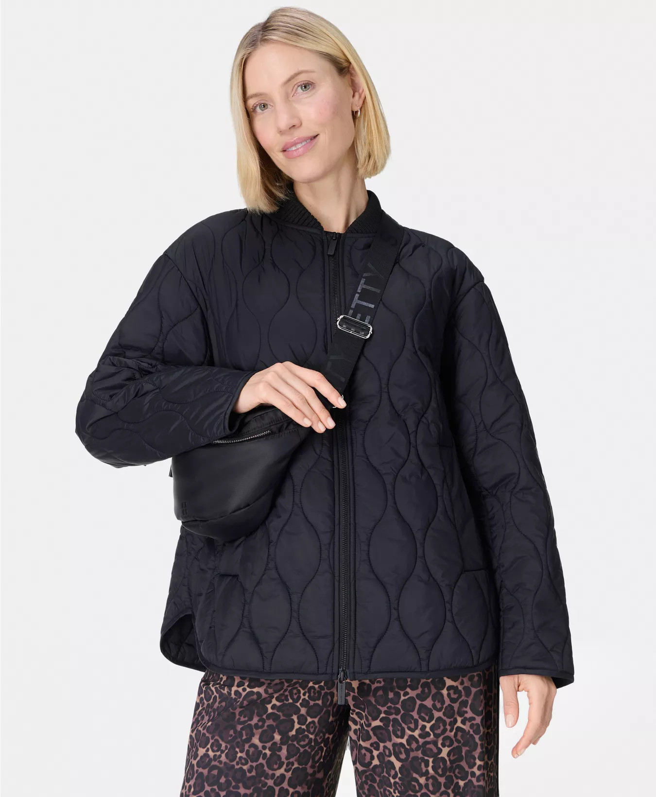 On The Move Jacket - Black | Women's Jackets + Coats | Sweaty Betty | Sweaty Betty UK