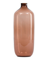 Made In Poland 15in Handcrafted Vessel Glass Vase | Home | Marshalls | Marshalls