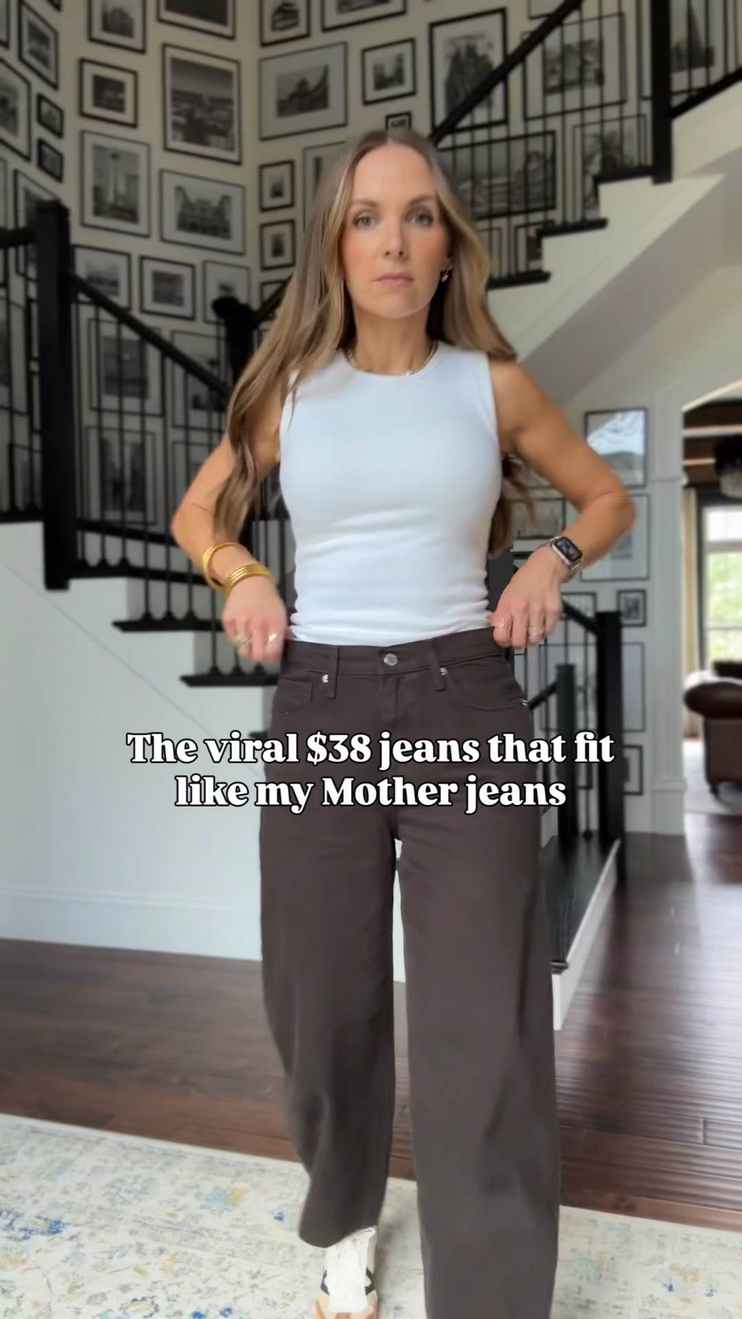 These jeans are perfect for fall, and so cute. They fit a little oversized. I’m in my regular size 4, and I’m 5’6”. They come in other washes too!

#LTKOver40 #LTKootd #LTKgrwm