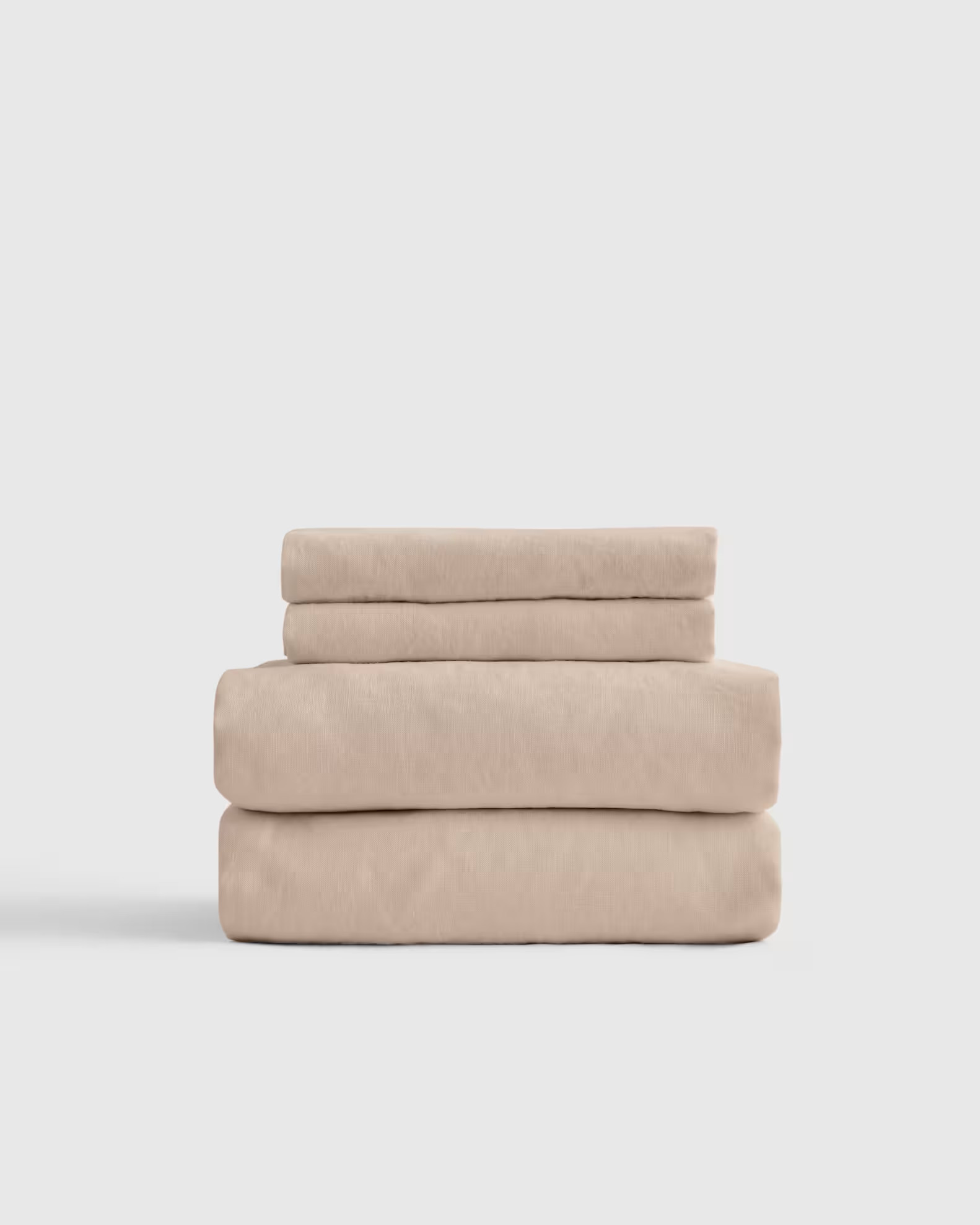 Organic Brushed Cotton Sheet Set in Toffee | Quince