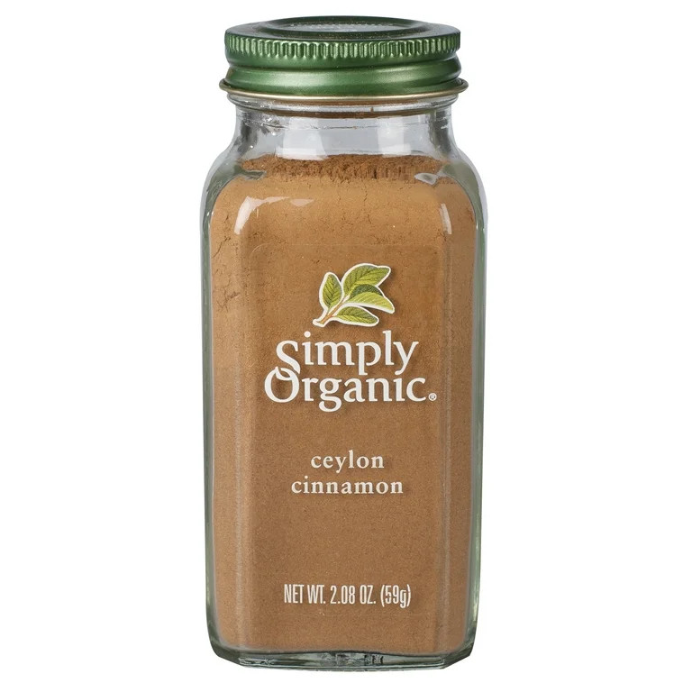 Simply Organic Ground Ceylon Cinnamon, Shelf-Stable, 2.08 oz Bottle | Walmart (US)