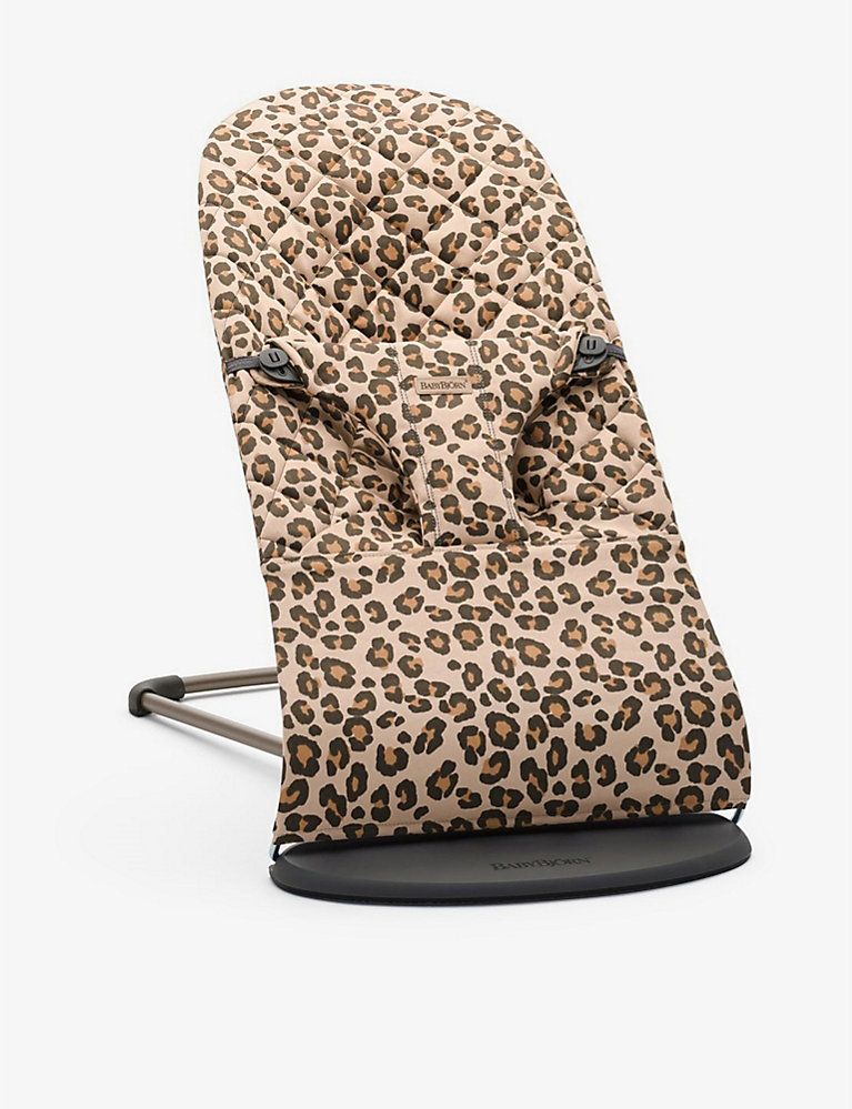 BABYBJORN Bouncer Bliss leopard-print cotton bouncer | Selfridges