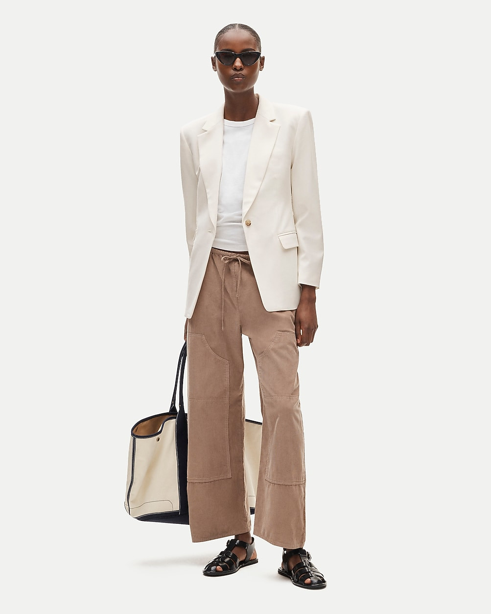 Luna pant in lightweight corduroy | J. Crew US