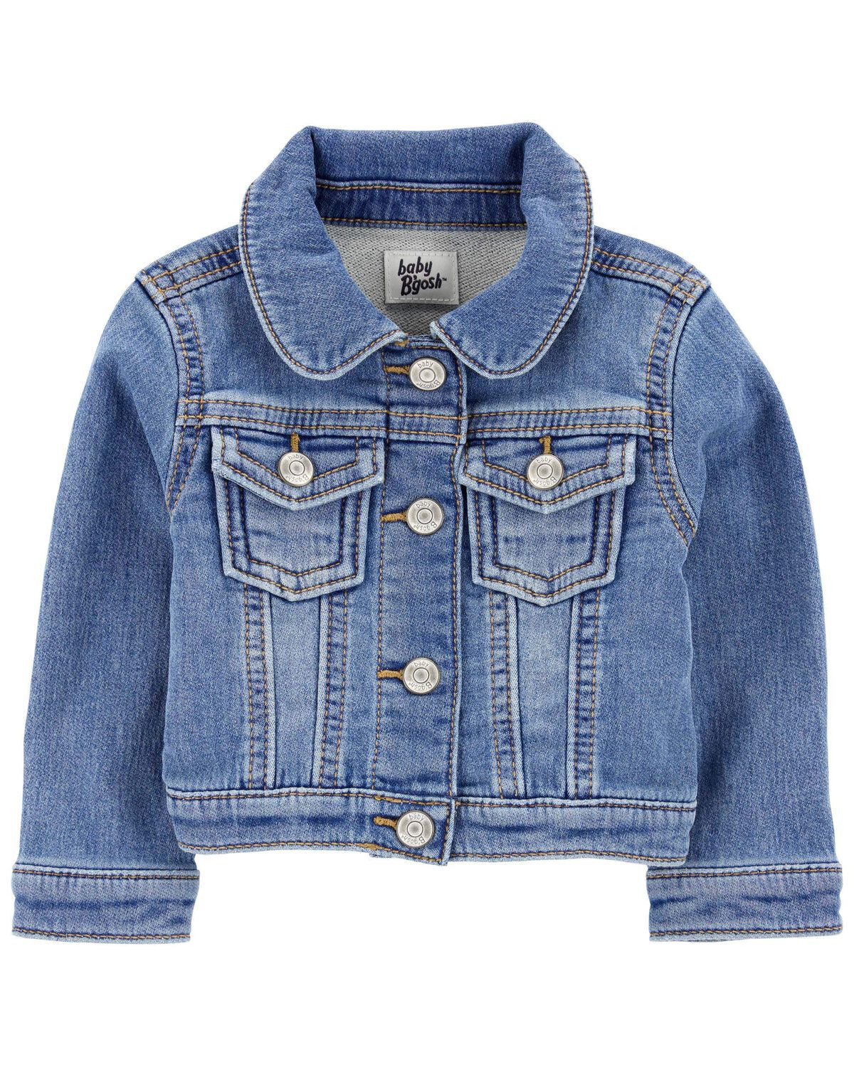 Degrassi Wash Baby Classic Knit-Like Denim Jacket | carters.com | Carter's