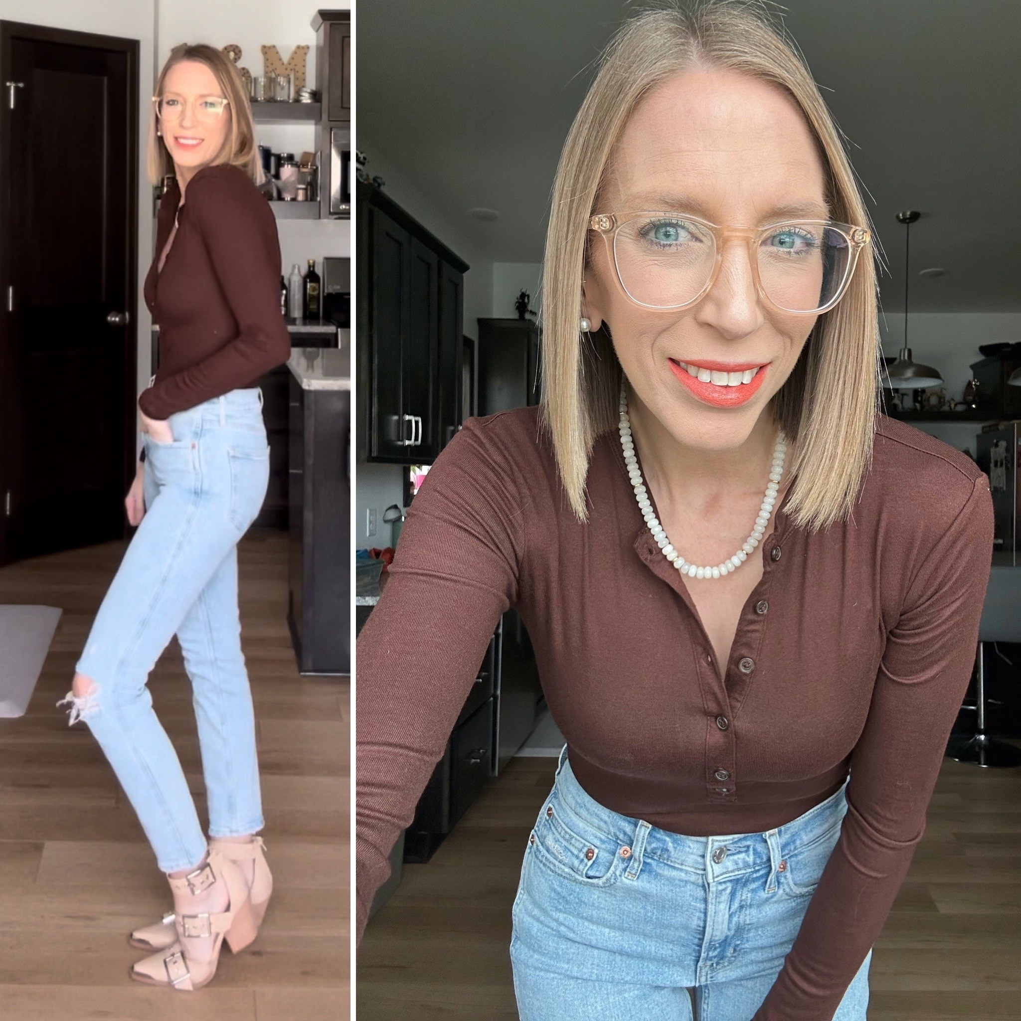 Chocolate brown.🤎