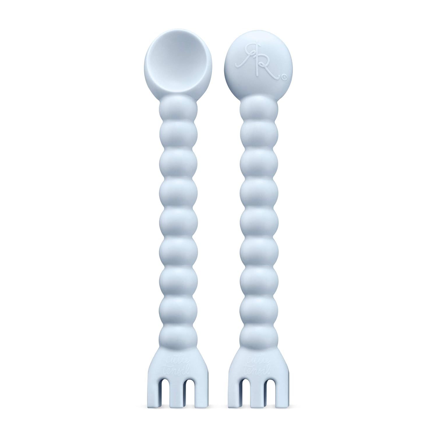 Ryan & Rose Baby Spoon and Fork [2 Pack] (Blue) | Amazon (US)