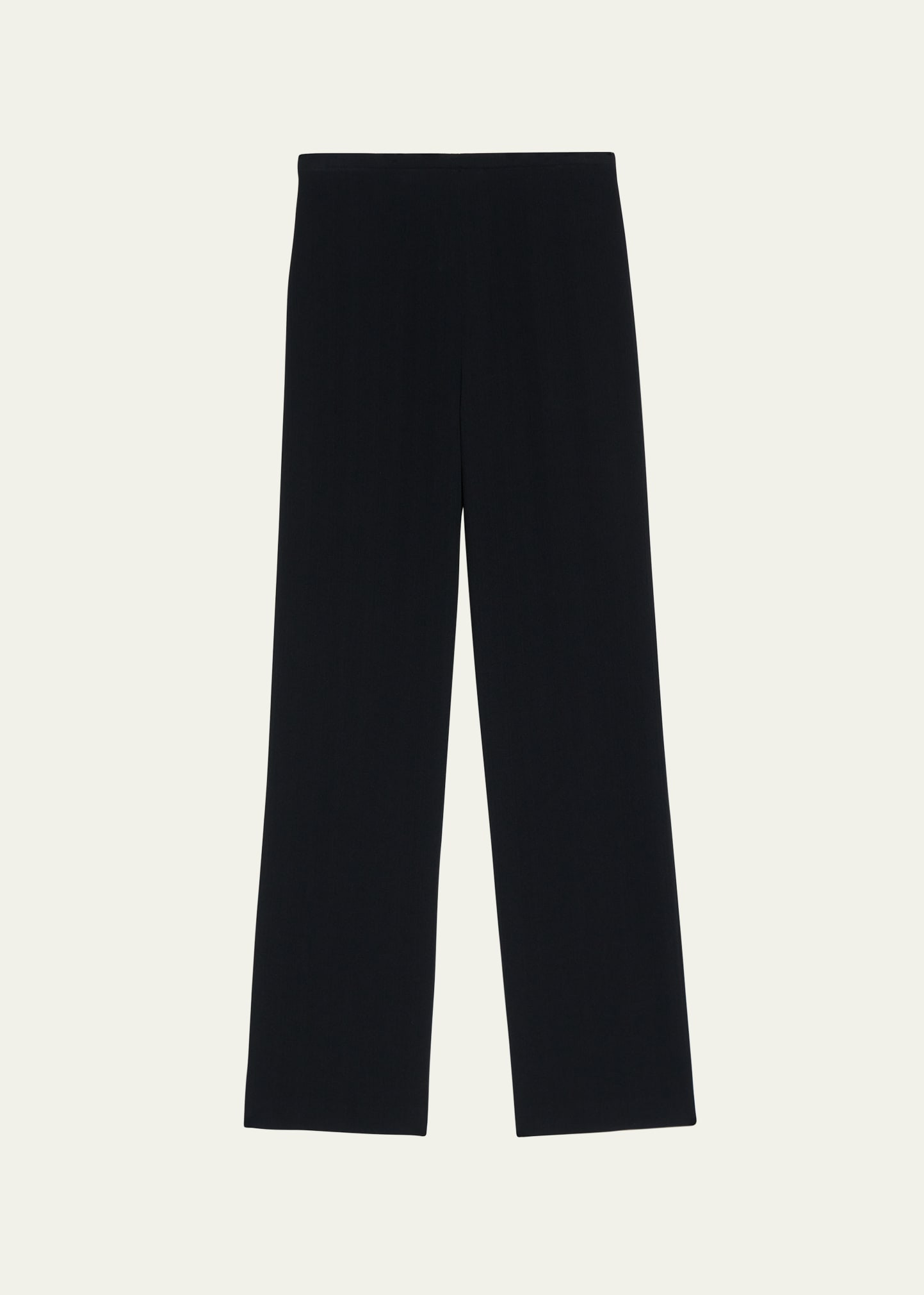 Theory Admiral Crepe Straight-Leg Pull-On Pants | Bergdorf Goodman