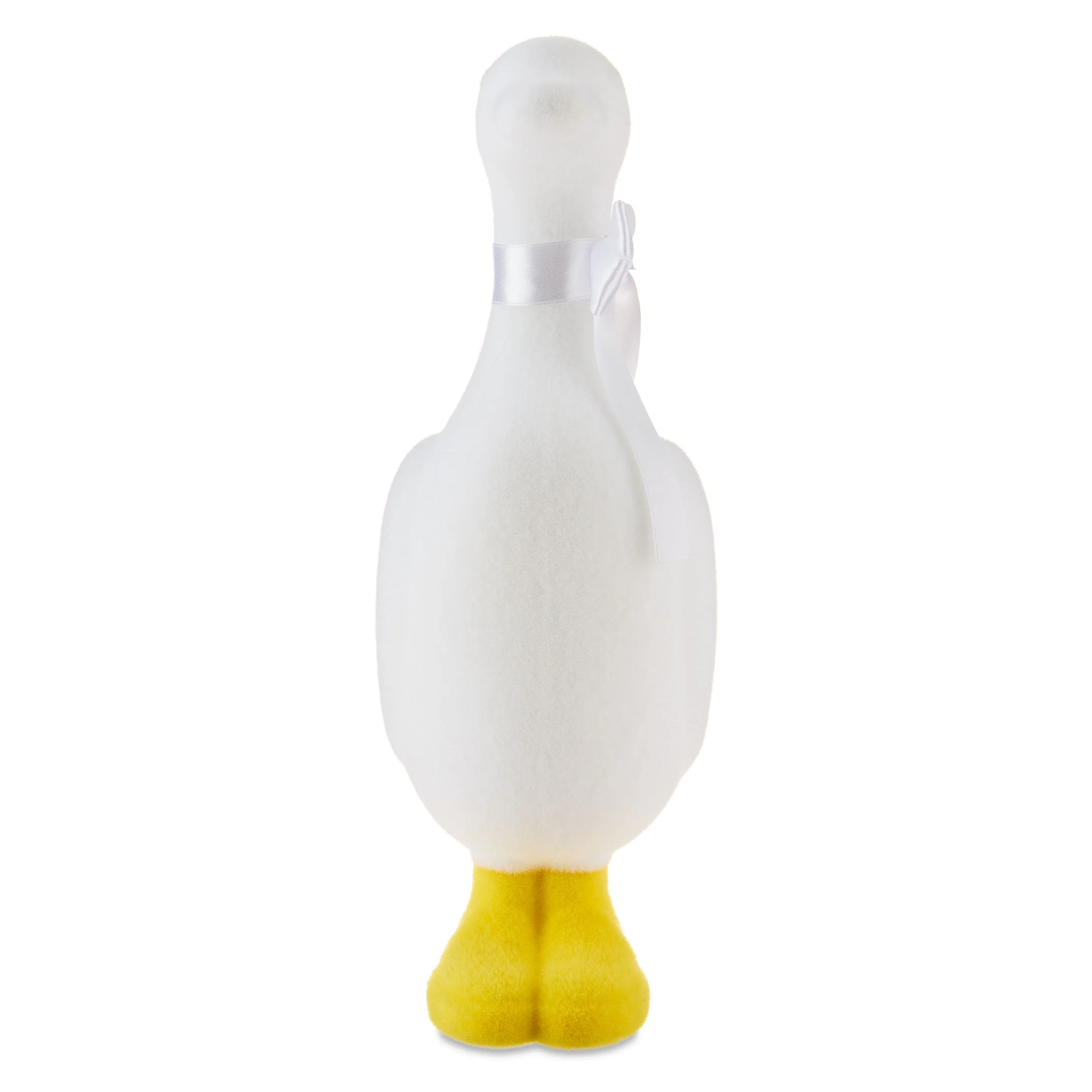 Flocked Standing Goose Tabletop Decoration, White, 12", Easter by Way To Celebrate | Walmart (US)