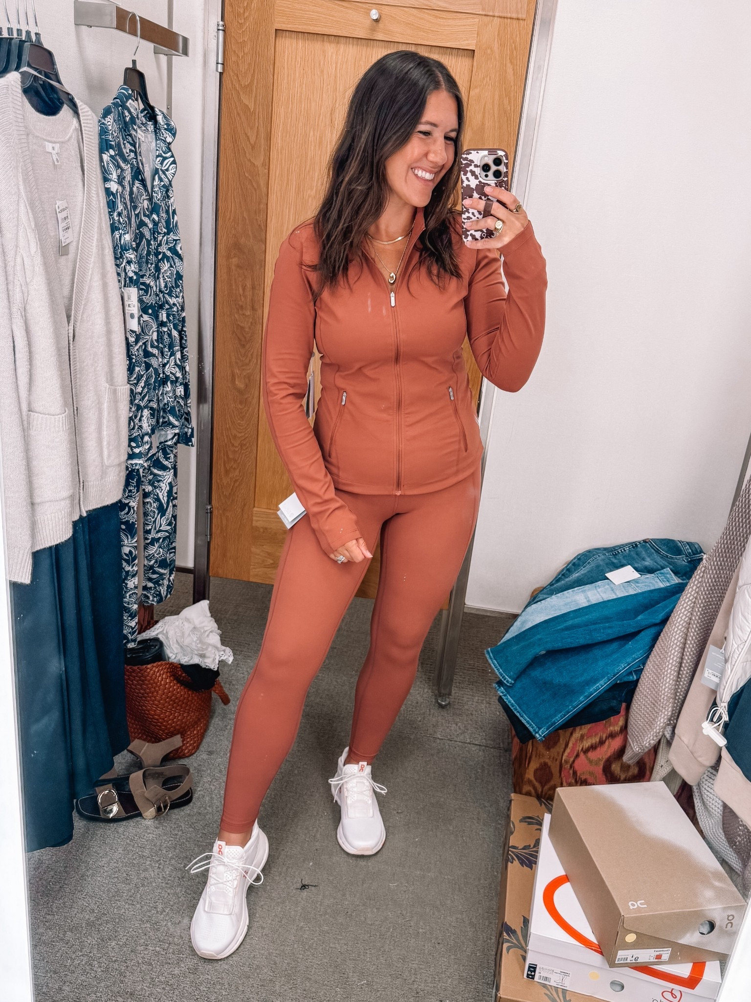 Nordstrom anniversary sale - activewear set. Medium in both. Such a good fit & the luxe fabric is amazing. 

NSALE, Nordstrom sale, fall fashion, on cloud sneakers 

#LTKShoeCrush #LTKFindsUnder100 #LTKActive