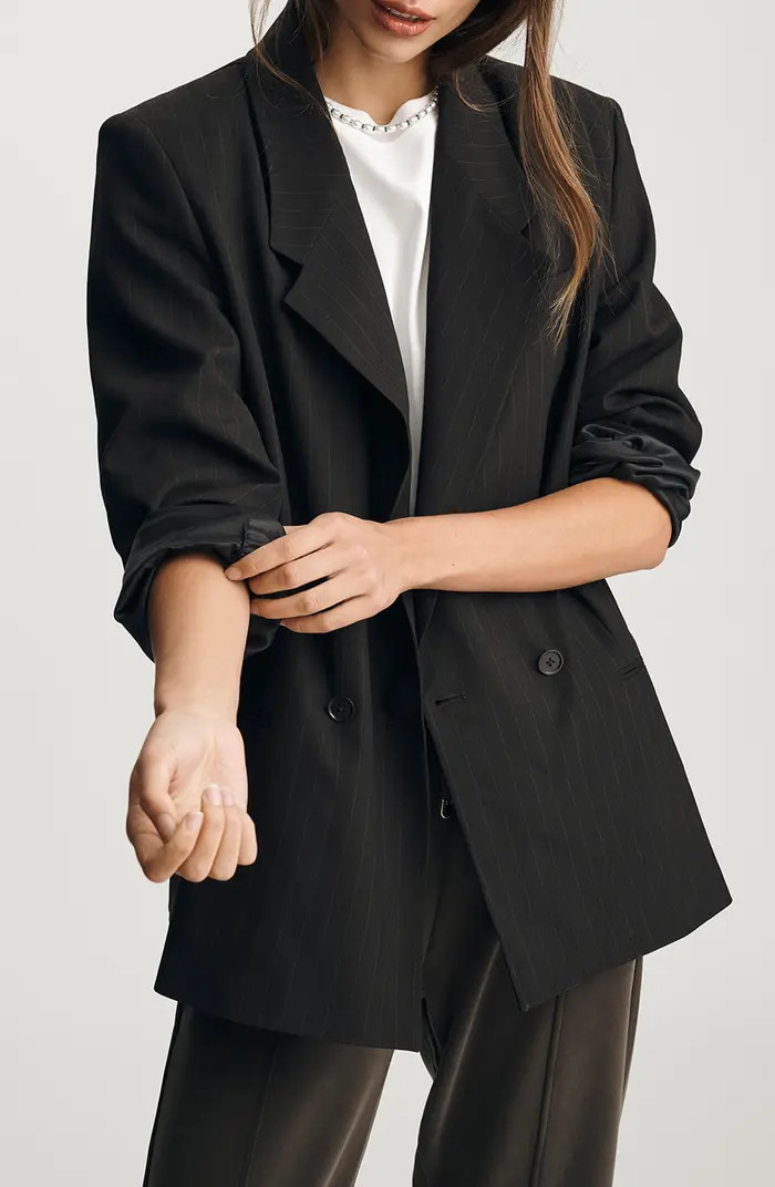Mavi Jeans Double Breasted Blazer | Nordstrom | Nordstrom