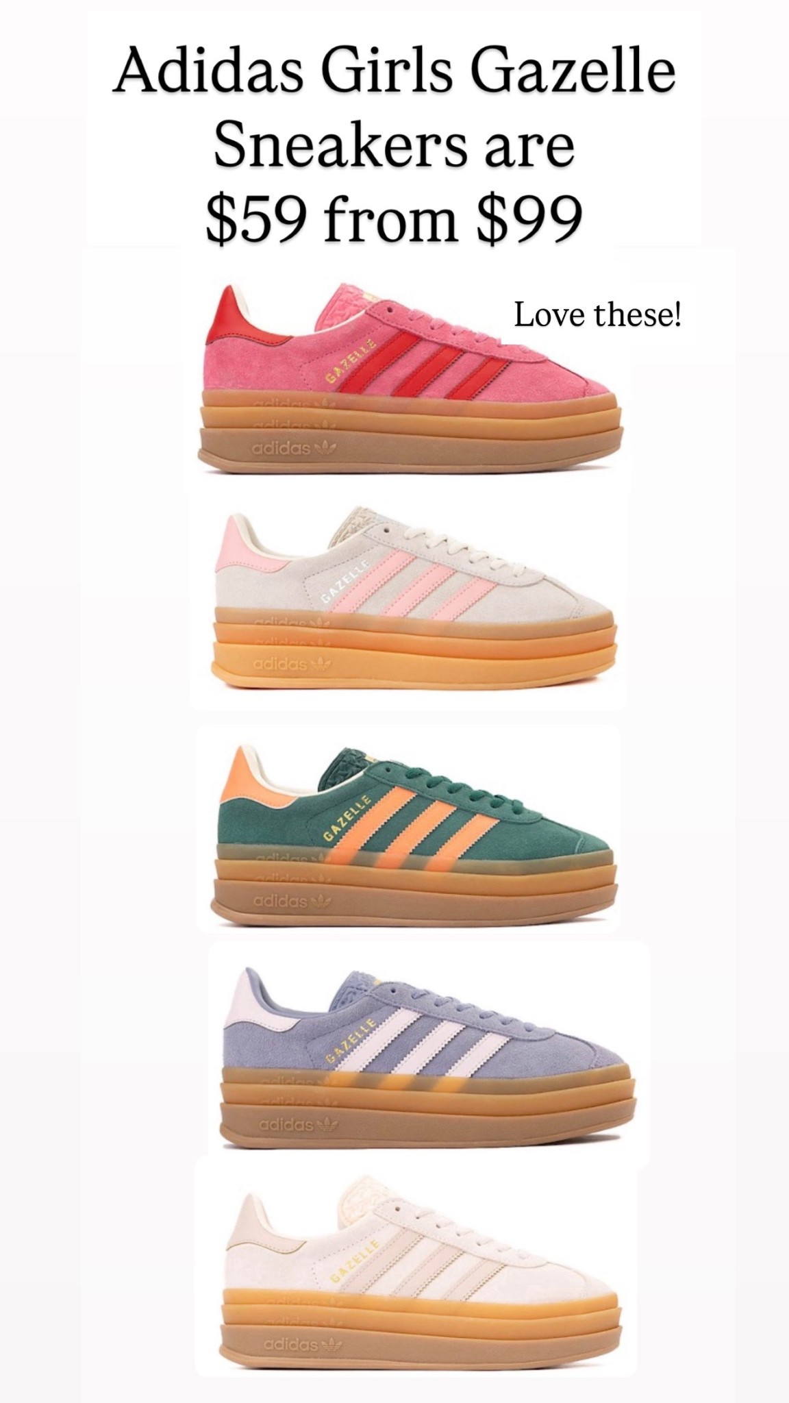 Adidas girls sneakers! All on sale right now

#LTKSaleAlert #LTKKids
