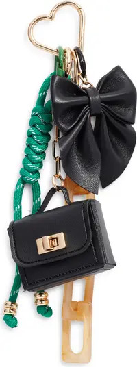 Chelsea28 Bow Faux Leather Bag Charm | Nordstrom | Nordstrom
