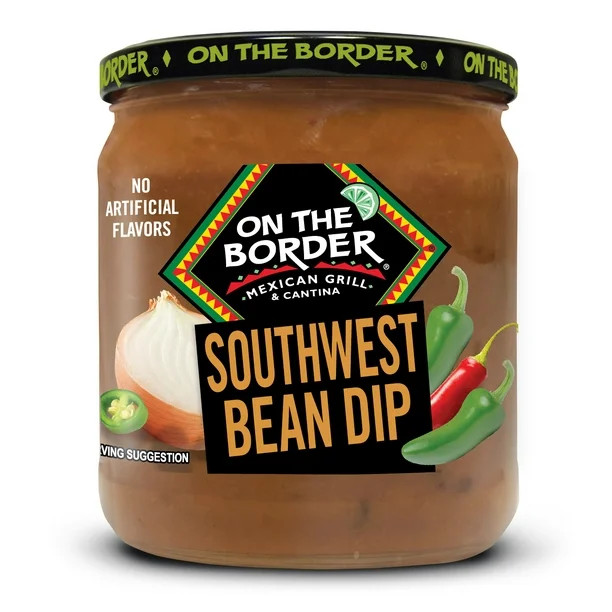 On The Border - Southwest Bean Dip 16oz | Walmart (US)