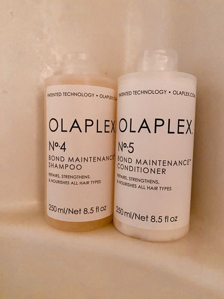 Olaplex Shampoo & Conditioner // I’ve just started using these 2 but I am loving them! My hair feels stronger. It also feels cleaner using this shampoo 

#LTKbeauty