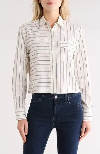 rag & bone Mina Multistripe Button-Up Shirt | Nordstromrack | Nordstrom Rack