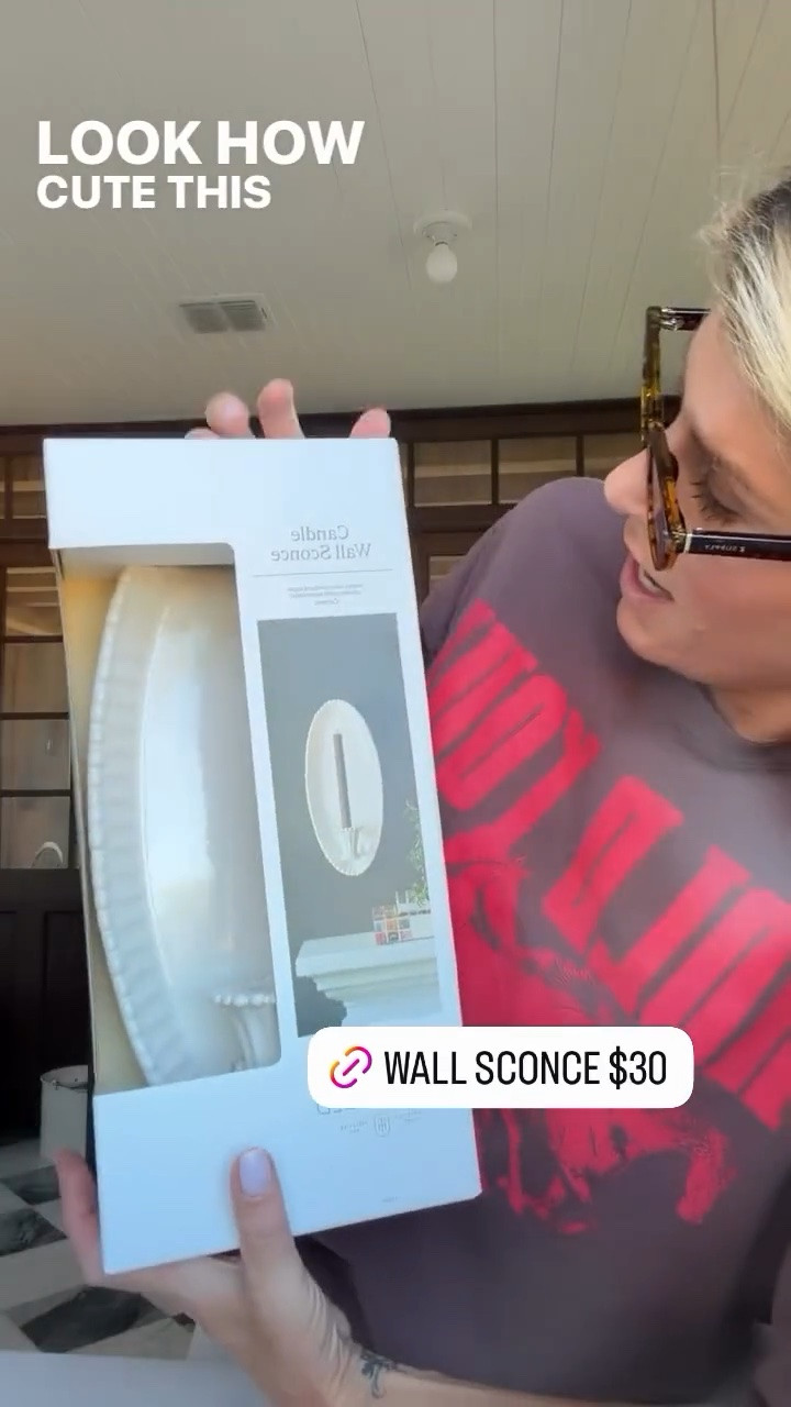 Sharing this wall sconce I picked up from Target for $30! ✨ Absolutely gorgeous and so excited to hang this in my home.

Target home
Home decor
Ceramic sconce
Wall sconce
Neutral decor

#LTKdayinmylife #LTKHome