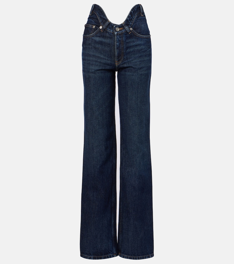 Jean Paul Gaultier Curved bootcut jeans | Mytheresa (US/CA)