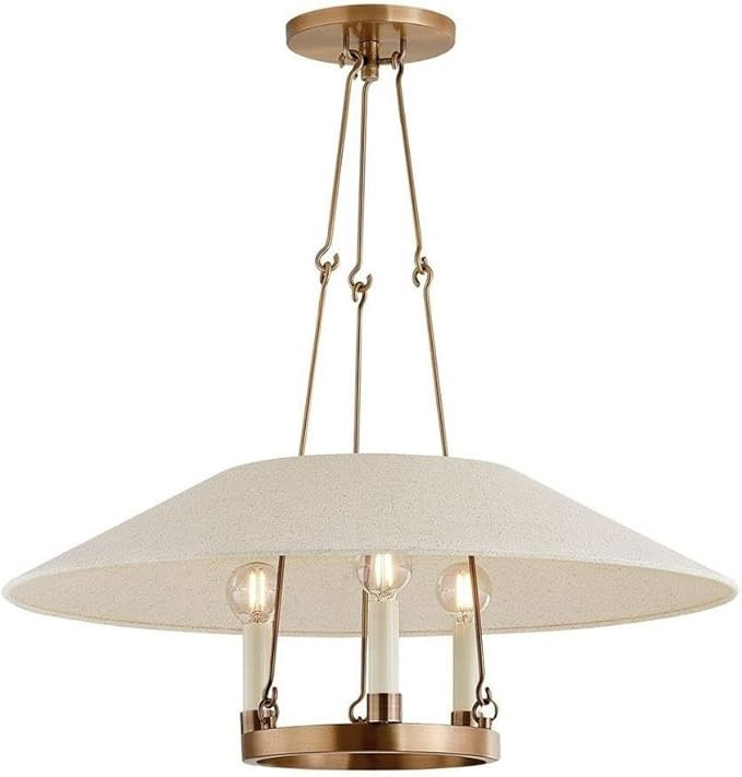 Troy Lighting F1625-PBR Archive - 3 Light Chandelier-10 Inches Tall and 25 Inches Wide, Finish Co... | Amazon (US)