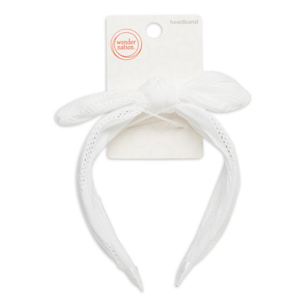 Wonder Nation Baby Girl Headband, Size One Size | Walmart (US)