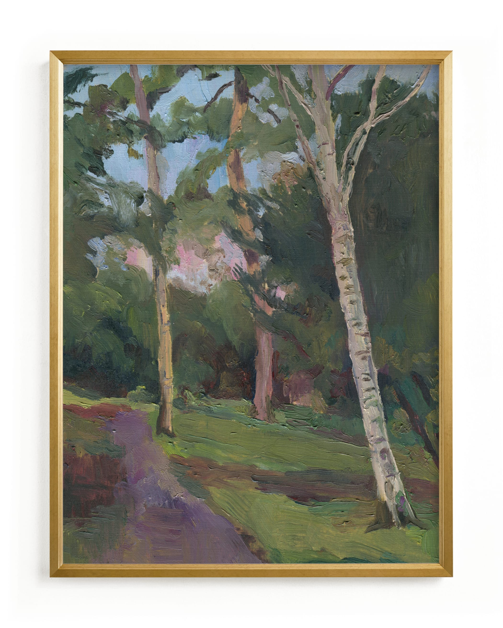 "Evening Walk" - Painting Limited Edition Art Print by Catilustre. | Minted