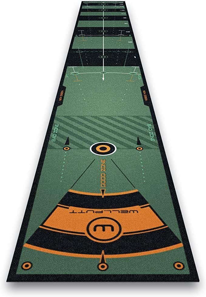 WELLPUTT - Golf Putting Training Mat - 13ft Green | Amazon (US)