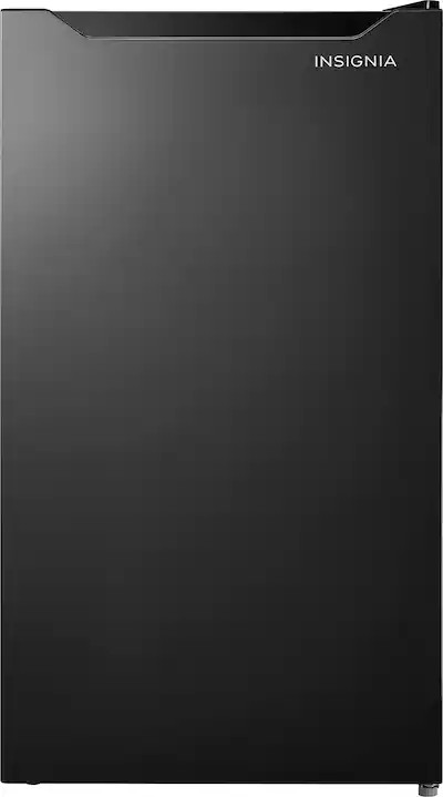 Insignia™ - 3.3 Cu. Ft. Mini Fridge with Door Storage and ENERGY STAR Certification - Black | Best Buy U.S.