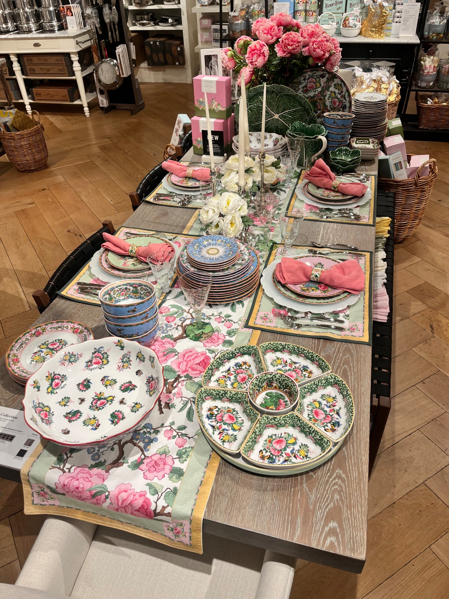 Gorgeous SPRING tablescape inspiration 🥬🐰🌸 love all the colors on these floral plate sets! 

#LTKHome #LTKStyleTip #LTKSeasonal