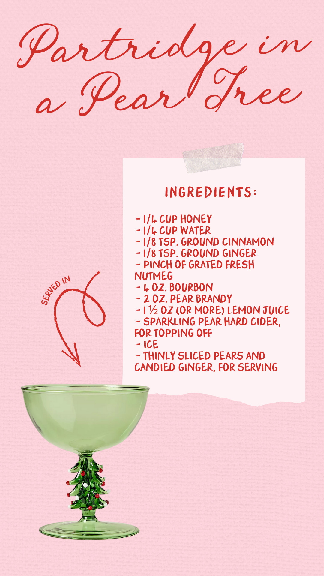 It wouldn't be 12 days of Christmas without a themed drink! And what better to serve it in than this green Christmas coupe! 

 #LTKHoliday #LTKSeasonal #LTKHome