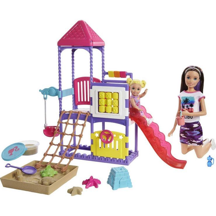 Barbie Skipper Babysitters Inc. Climb 'N Explore Playground Playset | Target