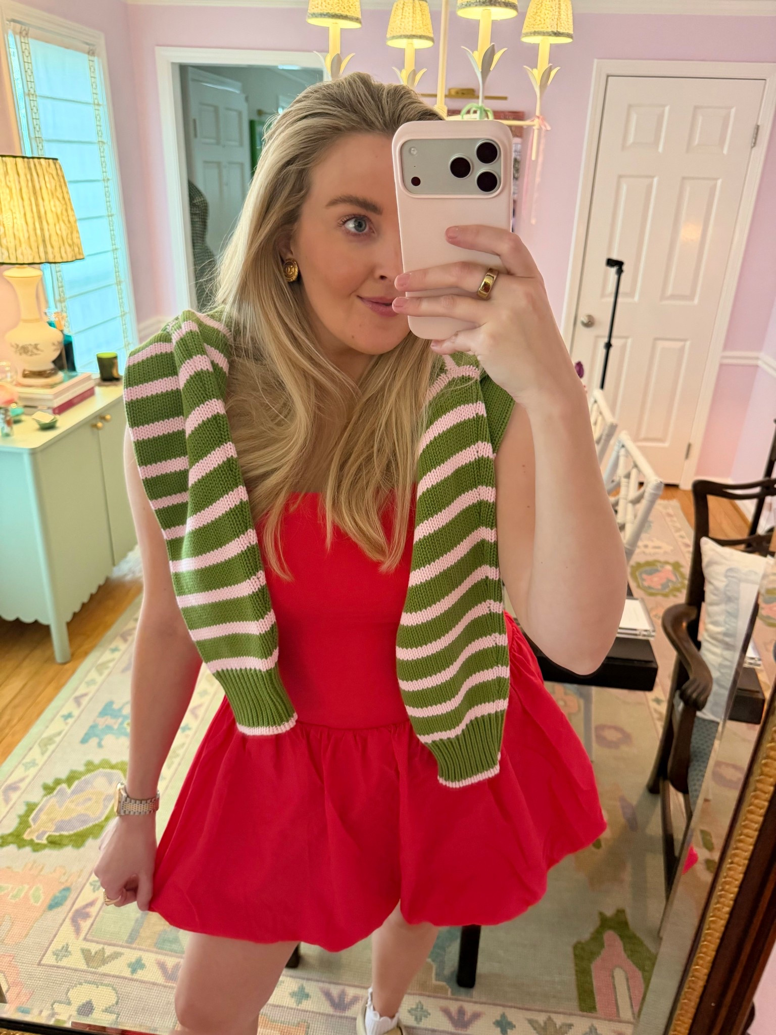 Digging this bubble tennis dress!! Pairs perfectly with my tried & true Tutto sweater

#LTKActive #LTKdayinmylife #LTKootd