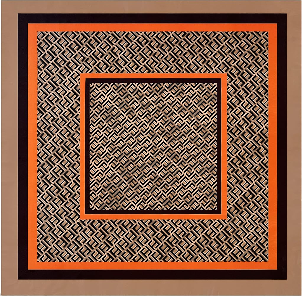 Large Silk Like Satin Scarf Neck Head Wrap 35 Inch Square | Amazon (US)