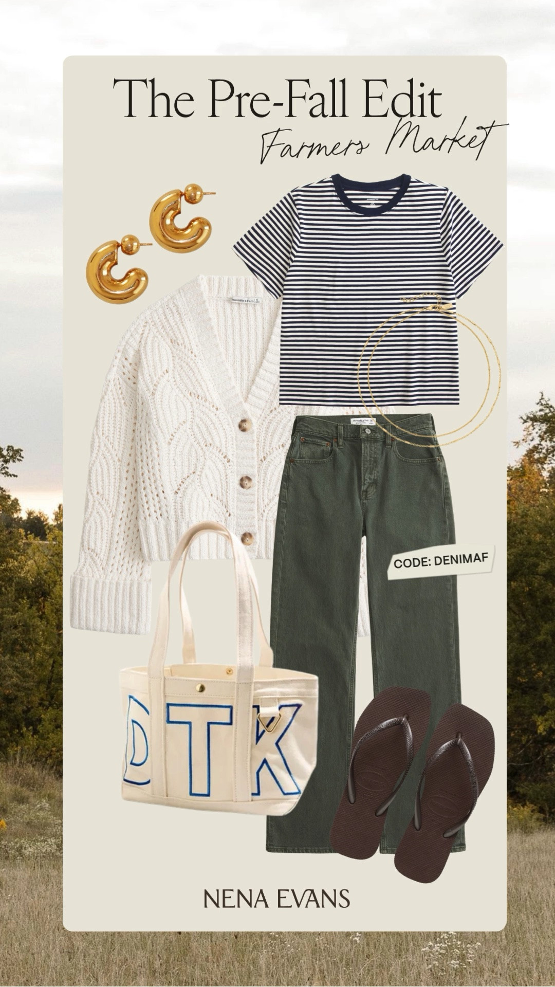 25-50% OFF all jeans + 20% off almost everything else!! Use code DENIMAF for an extra 15% OFF!! What to Wear: Farmers Market 🫜 

pre-fall outfit inspo, pre-fall edit, abercrombie jeans, abercrombie denim, abercrombie sale, abercrombie code, sale alert, date night outfit, dinner outfit, mom outfit, postpartum outfit, teacher outfits, back to school outfits, business casual workwear