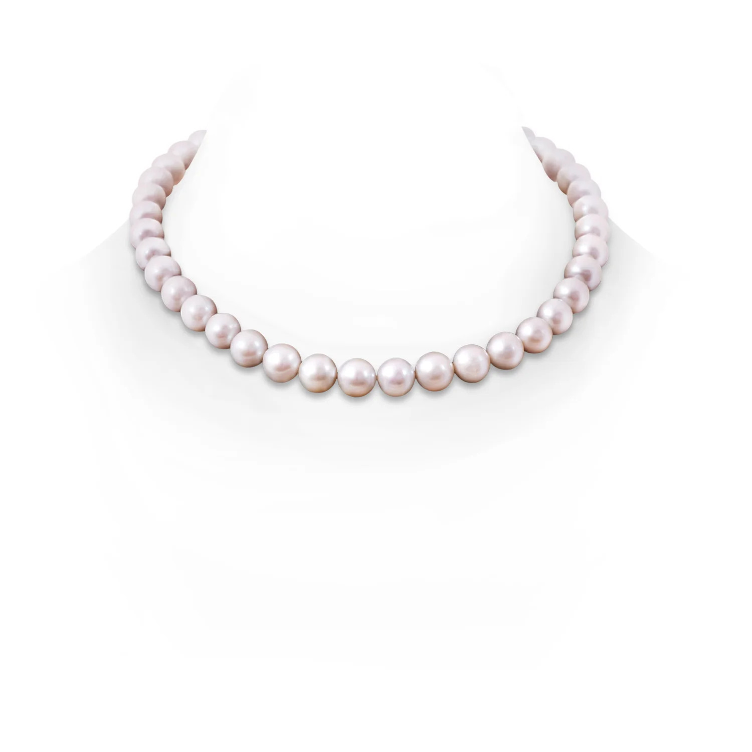 10-11mm, 16" Classic Freshwater Pearl Necklace | Angara Inc.