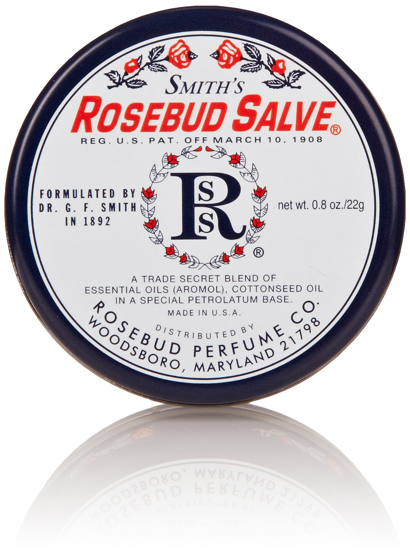 Rosebud Salve Tin, 0.8 Oz | Amazon (US)
