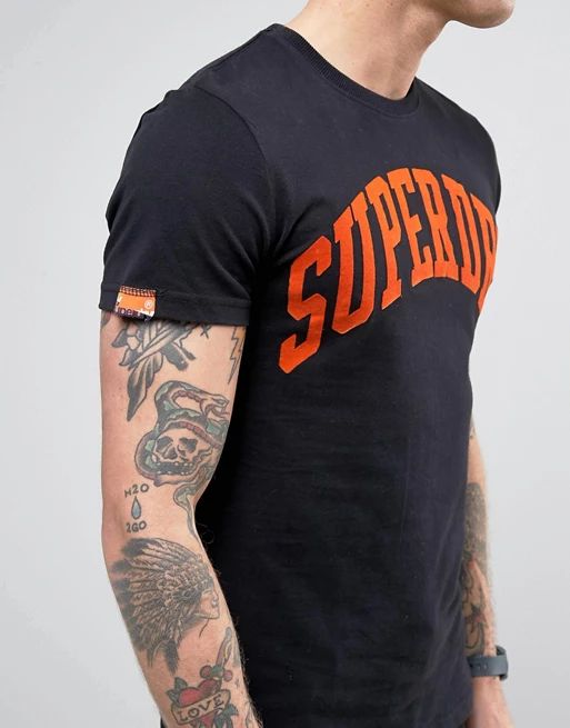 Superdry T-Shirt With Varsity Logo | ASOS US