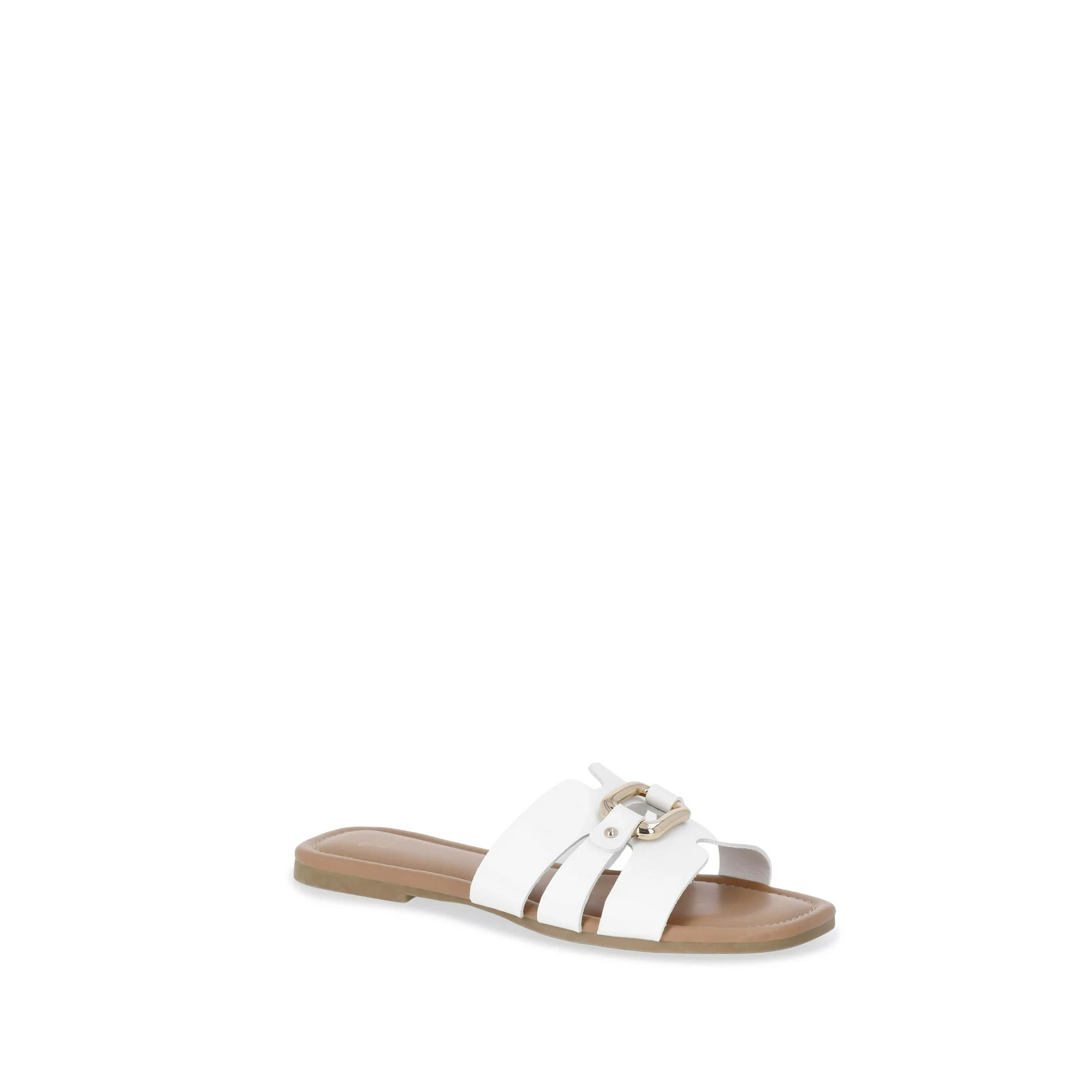 Time and Tru Women's Hardware Slide Sandals | Walmart (US)