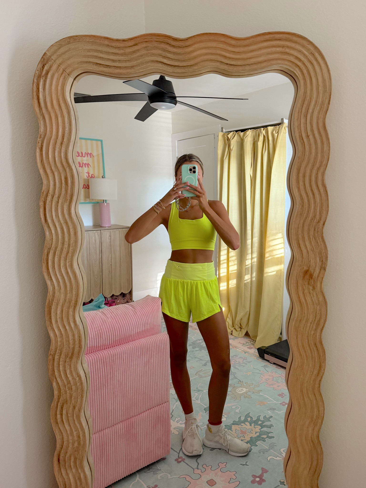 cutest workout outfit of the day from free people movement ⭐️ love these running shorts

#LTKActive #LTKootd