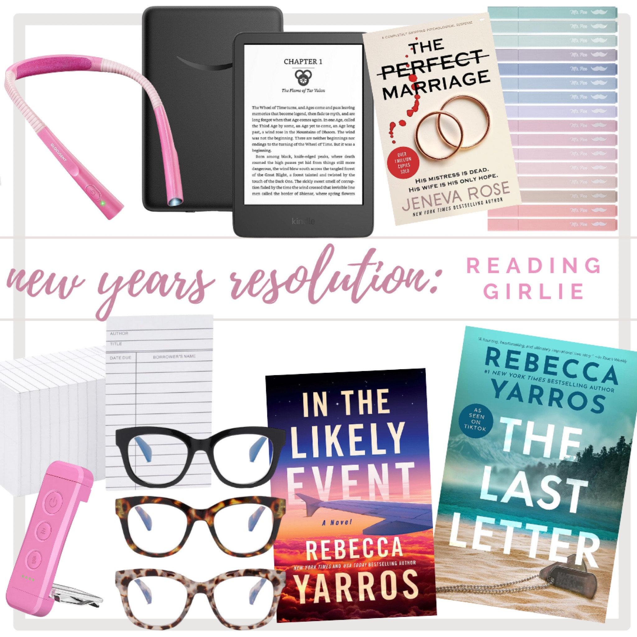 New Years Resolution: A Reading Girlie | Book Tok | 2024 Goals | Amazonn

#LTKSeasonal #LTKfindsunder50