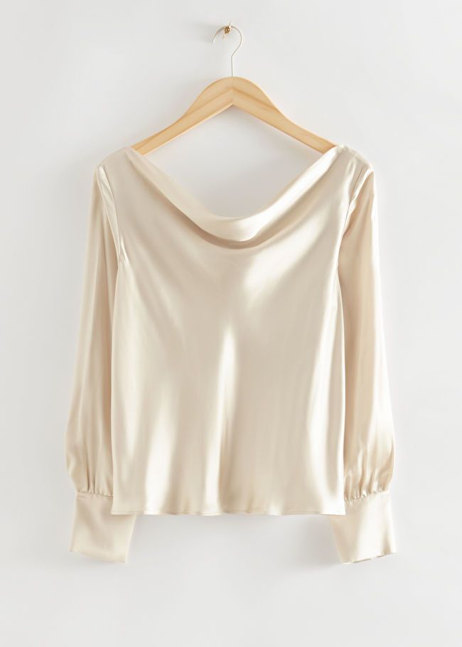 Draped Long Sleeved Blouse | & Other Stories (EU + UK)