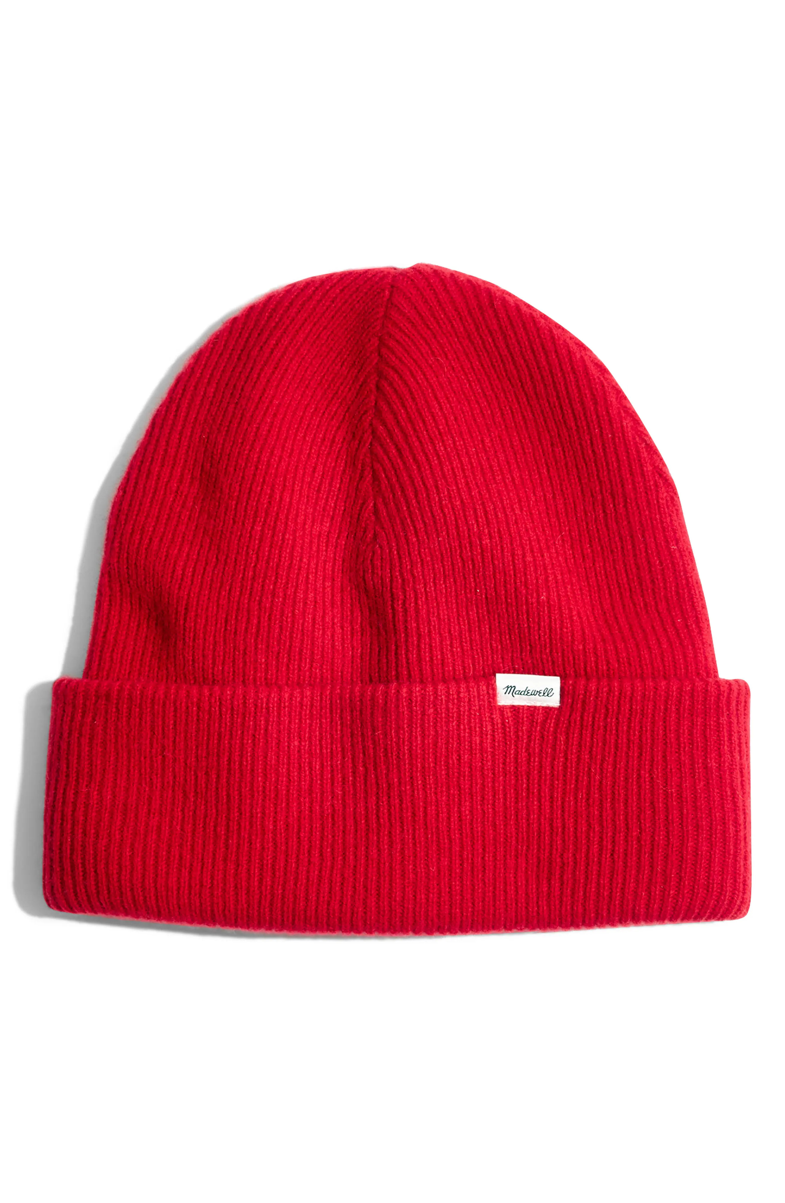 Madewell Cuffed Wool Beanie | Nordstrom