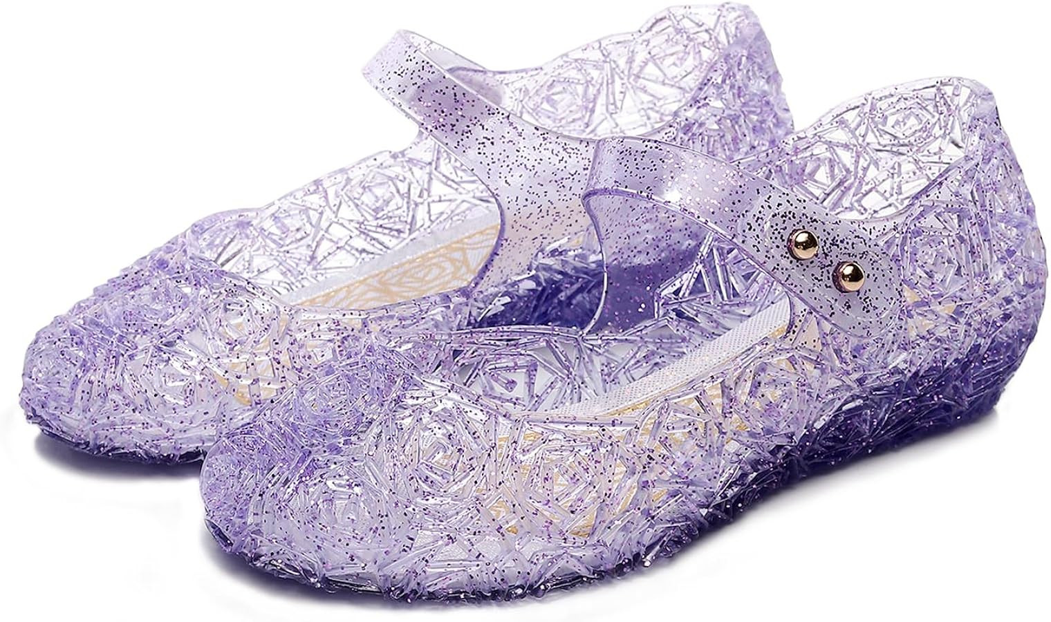 Flats Mary Jane Dance Party Cosplay Shoes, Snow Queen Princess Sandals for Little GirlsToddler, B... | Amazon (US)