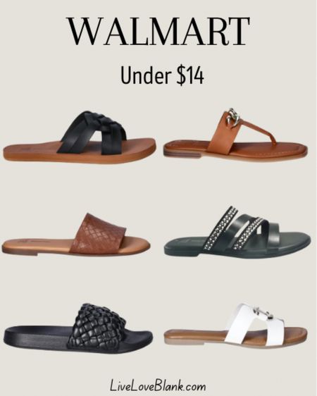 Summer sandals from Walmart
Sandals under $15




#LTKfindsunder50 #LTKover40 #LTKshoecrush
