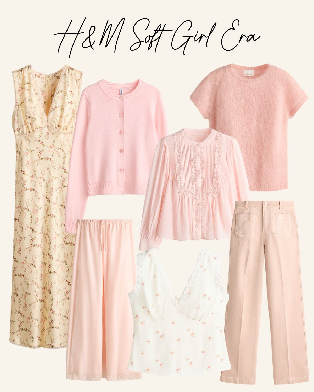 Who else is ready for a soft girl spring? Pretty pinks and pastels from H&M 💗

#LTKootd #LTKSeasonal #LTKValentine