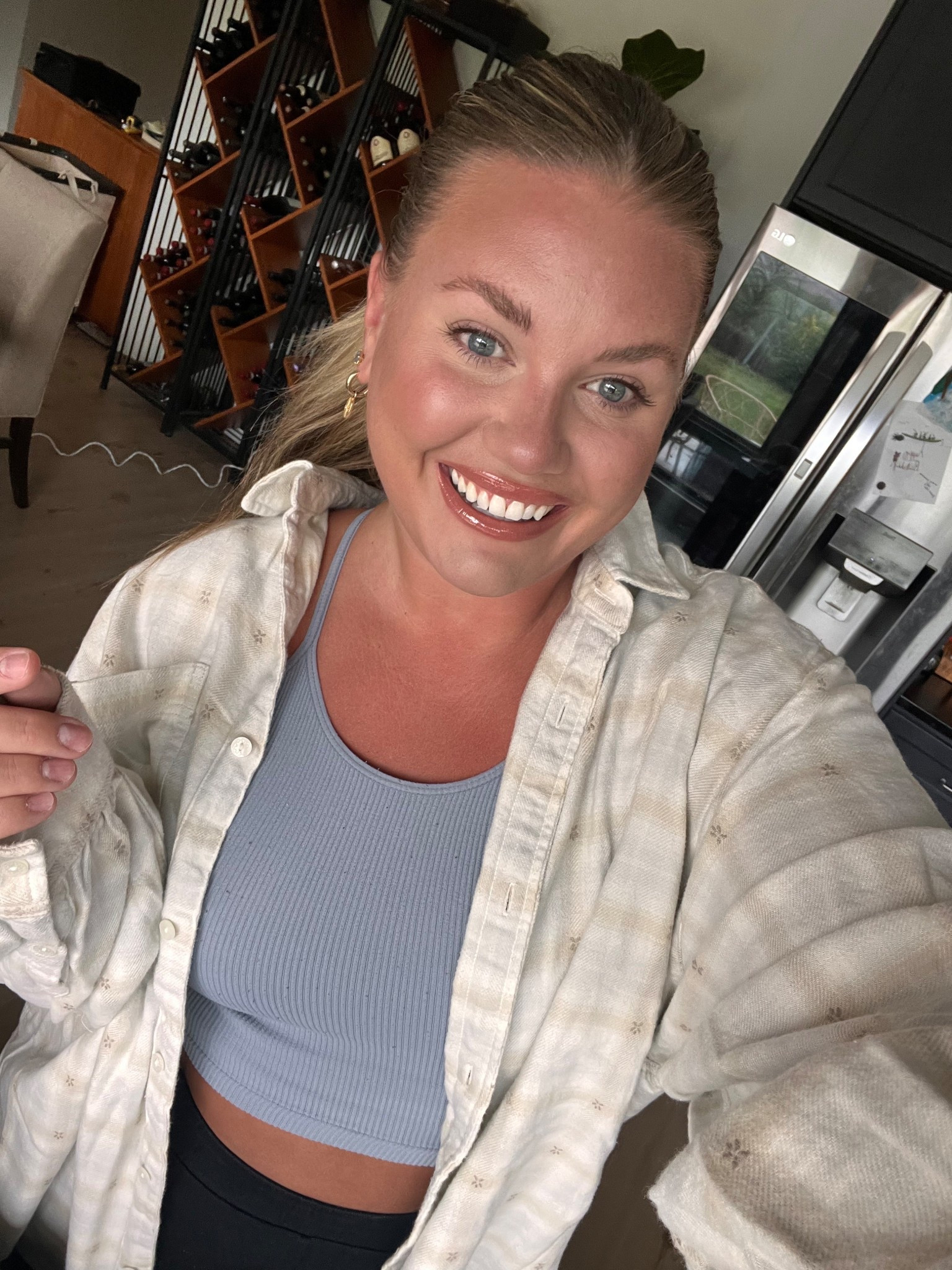 Love this flannel so much! I sized up to an xxl, not necessary though, it runs oversized. My tank is a basic I’ve been wearing for years! Pairs perfectly under everything! It runs tts 

#LTKSeasonal #LTKStyleTip #LTKMidsize