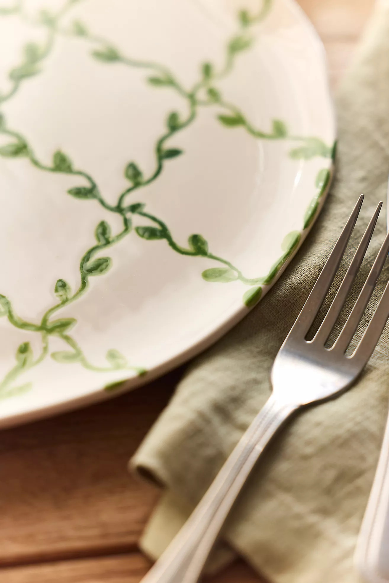 Vine Lattice Plate | Anthropologie (US)