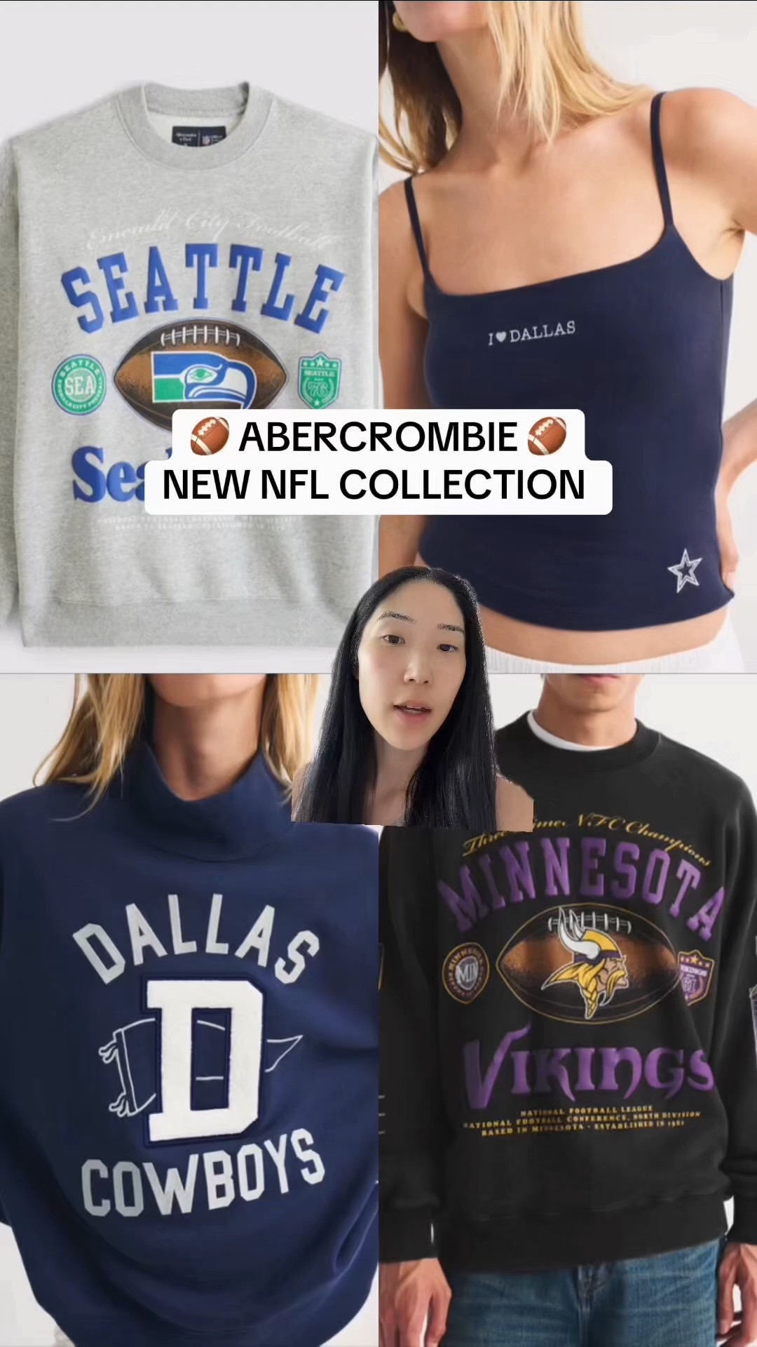 Abercrombie’s NFL collection!! 🏈⭐️ Click on the item for more team options!

#abercrombie #nfl #gameday #football #gamedaystyle #gamedayoutfit #abercrombiekids #abercrombieandfitch #sweatshirt #mens #kids #womens #cardigan #mockneck #sports #tailgate #tank @abercrombie

#LTKSeasonal #LTKootd #LTKActive