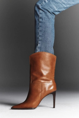 Vicenza Pointed-Toe Mid Heeled Boots | Anthropologie (US)