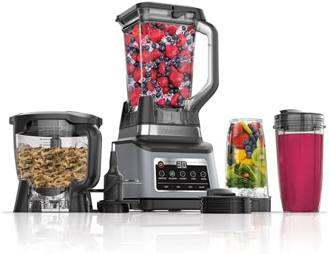 Ninja BN801 Professional Plus Kitchen System, 1400 WP, 5 Functions for Smoothies, Chopping, Dough... | Amazon (US)
