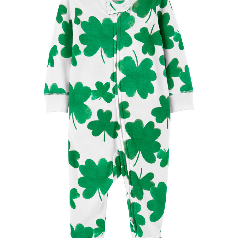 St. Patrick's Day Zip-Up Sleep & Play | Carter's